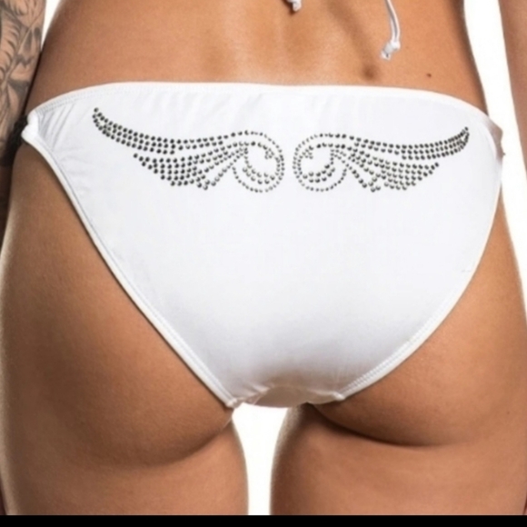 🔥 Sinful by Affliction Cape Cod Chain Bikini Bottoms – M/L 🔥 - Picture 4 of 11